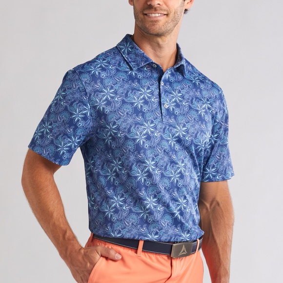 Bermuda Sands Other - Tripp Floral Print Polo
